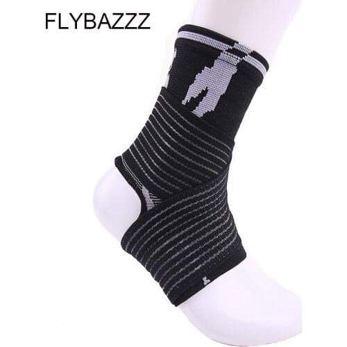 FLYBAZZZ High Quality Sports Gym Pressure Bandage Ankle Support Brace Ankle Protector Ankle Orotection Adjustable Elastic Bands