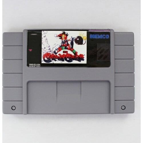 Kid Klown in Crazy Chase 16 bit Big Gray Game Card For NTSC Game Player Drop Shipping