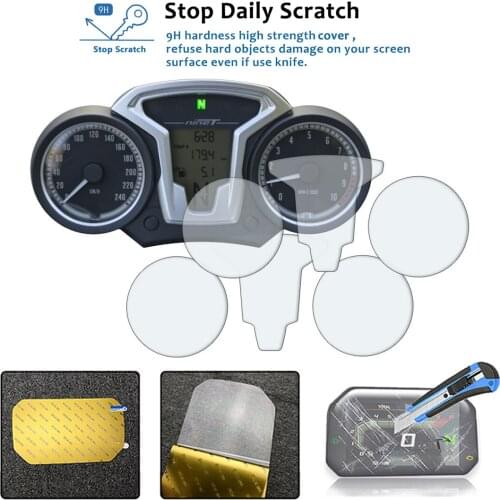 Motorcycle Cluster Scratch Protection Film Screen Protector For BMW R Nine T 2014-2017