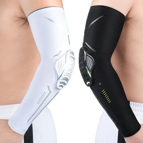 Outdoor Sports Crashproof Knee Pad Elbow Brace Compression Arm Leg Sleeves Protectors Basketball Football Bicycle Support Guar