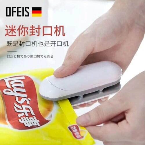 OFEIS Mini Food Sealing Device Food Vacuum Sealer Sealing Machine Food Packing Container Food Packing Container Food Sealer