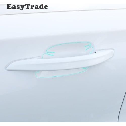 Tpu Transparent Film Car Door Handle Bowl Sticker Special Modification Protection Film For Lincoln Aviator 2020 2021 Accessories