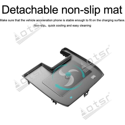 QI car infrared fast wireless charger For Honda Civic 2016 infrared Fast Wireless Charging Car Phone Holder for iphone / Samsung