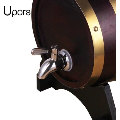UPORS 304 Stainless Steel Beer Faucet Tap Homebrew Beer Juice Water Wine Dispenser Barrel Tap for Keg Fermenter