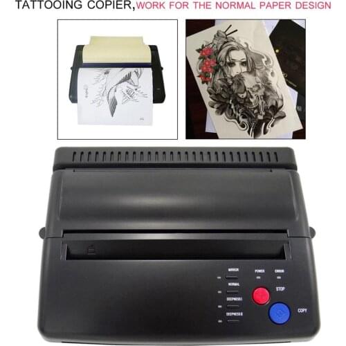 Tattoo Transfer Machine Stencils Device Copier Printer Drawing Thermal Tools For Tattoo Photos Transfer Paper Copy Printing