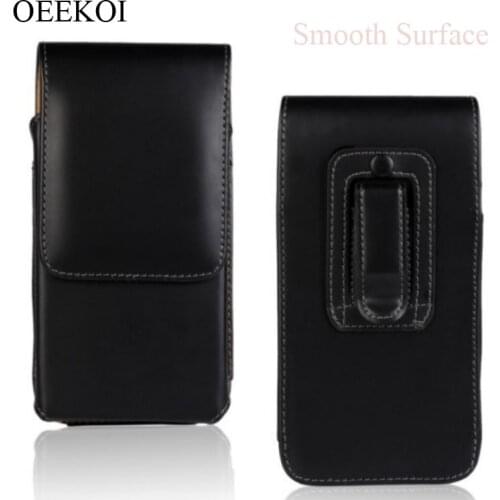 Belt Clip PU Leather Waist Holder Flip Cover Pouch Case for Micromax Canvas fun A76/power A96/2.2 A114/Blaze MT500 5 Inch