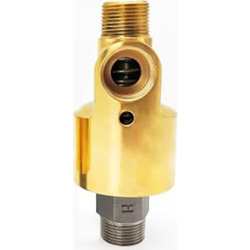1pc Rotary joint for internal mixer hydraulic equipment coating swivel coupling hose connector rotation union Two-way