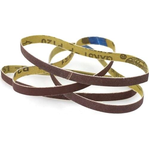 10 pieces 330*10mm Sanding Belts Portable Air Sander Tool