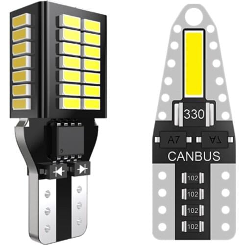 2x High Power Auto Bulb White DC 12V Car Reverse Back Light T15 W16W 48SMD 4014 Turn Signal Lamp LED Canbus T10 W5W LED for BMW