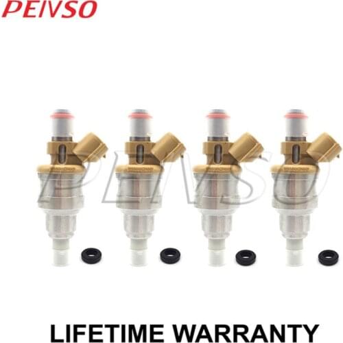 4x 195500-2180 F0CZ9F593A BP06-13-250 822-12103 Fuel Injector For FORD&MAZDA ESCORT / 323 / MX-5 / PROTEGE 1.8L L4