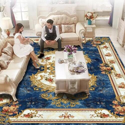 European living room carpet sofa coffee table cushion bedroom bedside carpet study office rectangular carpet