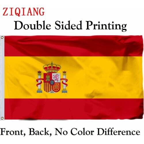Spain 1981 Flag 3x5ft Polyester Flying Size 90x150cm Custom High Quality Double Sided Printing Banner