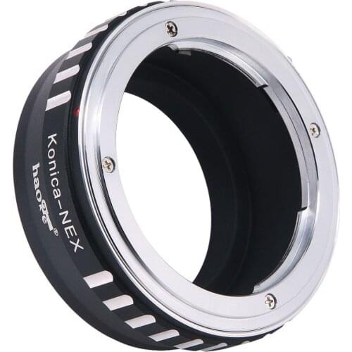 Haoge Manual Lens Mount Adapter for Konica AR Mount Lens to Sony E mount NEX Camera