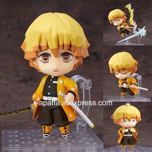 Demon Slayer Anime Figure Toys Agatsuma Zenitsu 1334# Kamado Tanjirou 1193# PVC Action Figure Toys Collection Model Doll Gift