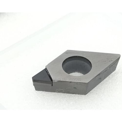KLOT 2PCS DCGT DCMT 11T3 PCD/CBN Diamond Tipped Turning Insert CNC Lathe