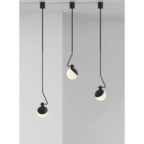 Creative Art Chandelier Nordic Minimalist Living Room Dining Room Cafe Bar Chandelier Magic Bean Ligh