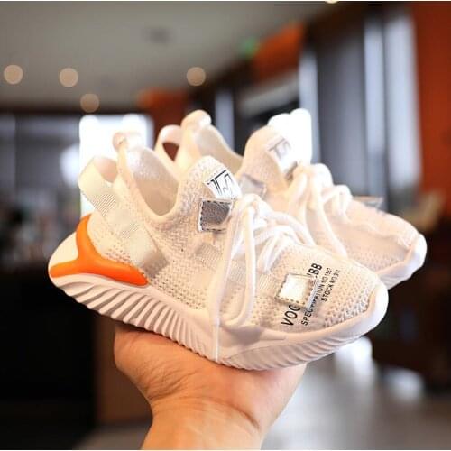 Autumn Children Casual Running Shoes New Girls Boys Mesh Breathable Sneakers Toddler Footwear Kids Sneakers Baby Sport Shoes