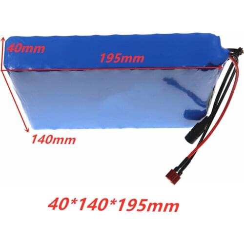 Aleaivy NEW 36V 14Ah 500w 10S4P lithium ion rechargeable battery pack 42v electric bicycle electric car with 15A discharge BMS