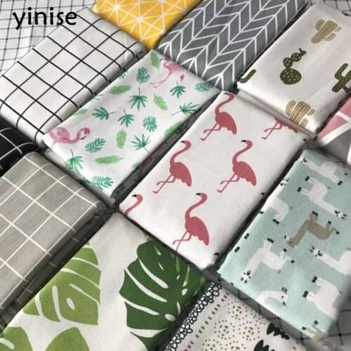 LINEN Cotton Fabric For Clothing Quilting Twill Fabrics Cloth DIY Sofa BAG Curtain Tablecloth Cushion CRAFT SEWING Materials