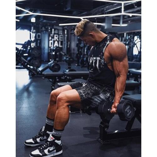 Summer Men Mesh Tank top Brand gym clothing singlets bodybuilding stringer vest man fitness shirt muscle male Sport sleeveless