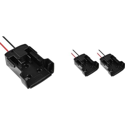 Power Wheel Adapter Black Battery Adapter for Battery 18V-20V Dock Power Connector