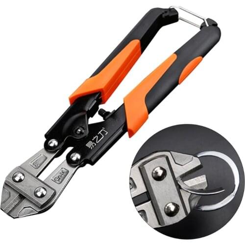 Anti-Slip Wire Cutting Pliers Suitable for Cutting Component Pins Soft Copper Wire for Breaking Tightening and Crimping