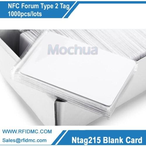 NFC Tag NFC Forum Type 2 Tag with Ntag215 card for All NFC enabled devices
