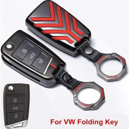 New Styling 3 Button Car Key Case Cover for VW Golf 4 5 6 Jetta POLO Passat B5 B6 For Skoda Superb Octavia Fabia SEAT Ibiza Leon