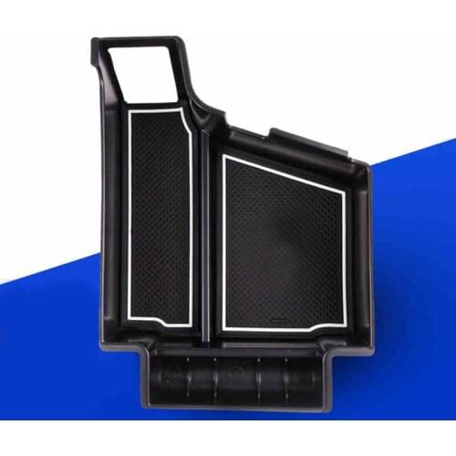 Abs car armrest storage plate box for volvo xc90 xc60 s90 v90 2017 2018 2019 2020 Tidying Car Organizer Accessories