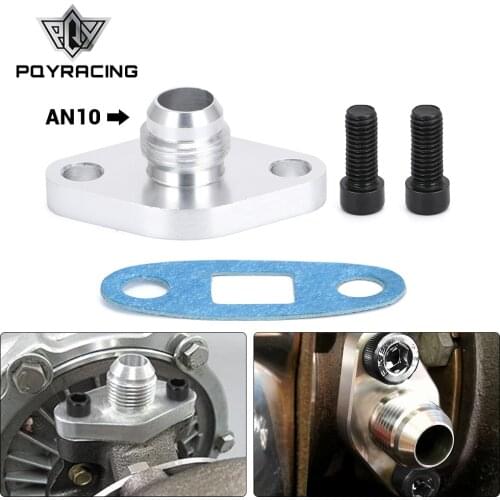 PQY - Turbo Oil Return/Drain Flange Adapter AN10 for TOYOTA LEXUS 1JZ 2JZ GTE PQY-OFG35
