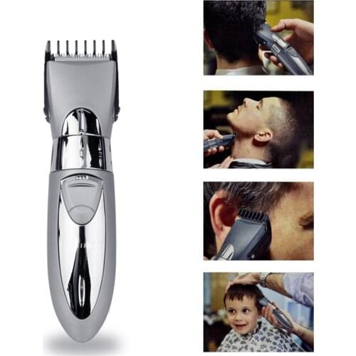 Kemei professional hair clipper mens hair trimmer can be washed electric cordless HAIR CLIPPER for easy cleaning 5