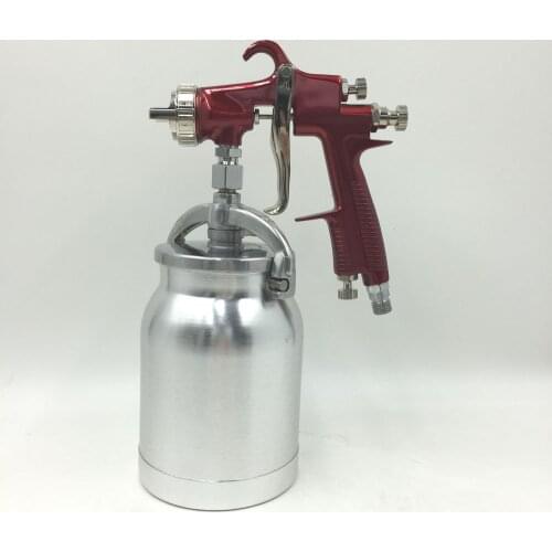 SAT1179 1.7mm Professional LVMP Air Spray Gun Paint Spray 1000ml Suction Feed Airbrush Kit Car Furniture Painting Spraying Tool