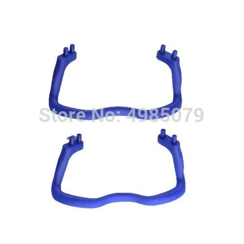 2PCS/Lot Landing Gear for X5A-1 Landing Skids Set Foot Stool Stents RC Heli Drone Spare Part Blue color