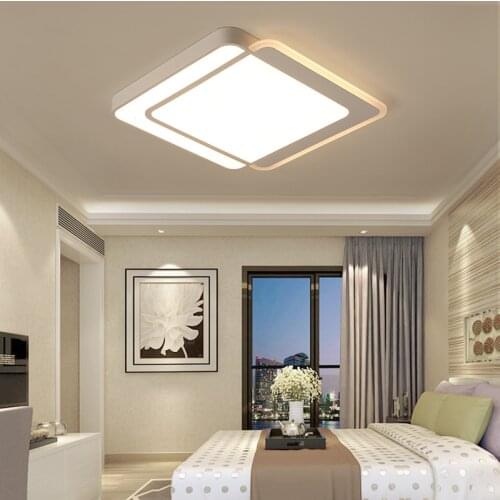Led Lighting Ceiling Modern Minimalist Rectangular Living Room Lamp Atmosphere Home High-end Creative Bedroom Room Ceiling Light