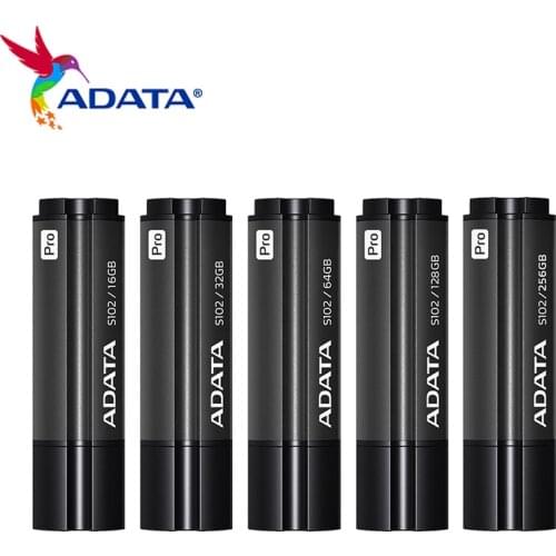 USB 3.2 Adata S102 Pro USB Flash Drive 16GB 32GB High Speed Pendrive Memory Stick 64GB 128GB 256GB Mini U Disk For Computer PC