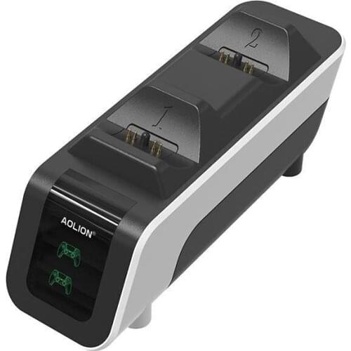 Led Controller Charger For Sony Ps5 Controller Dual Usb 5v Fast Charging Stand Station Dock Type-c Charger Dock