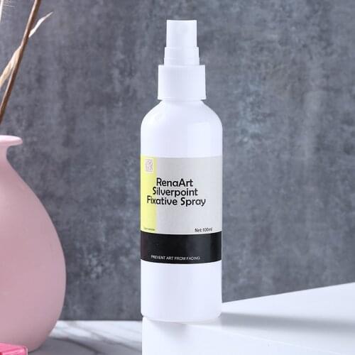 1 Bottle Quick Dry Fixative Spray Stationery 100ml Oxidation Liquid Art Silverpoint Fixative Spray Protective Coating