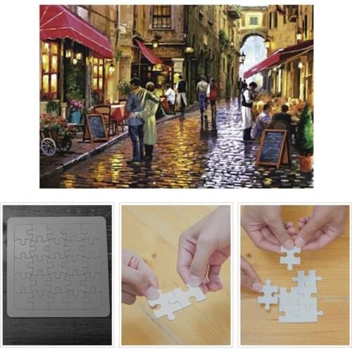 1000 Pieces Jigsaw Puzzles Architectures Mini Jigsaw Picture Puzzles Educational Toys For Adults Children Kids Games Toys Gifts