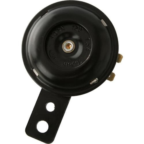 Universal Loud Motorcycle Horn Speakers 12V 1.5A 105dB Waterproof Round Electric Air Horn For Vehicle Scooter Dirt Bike ATV