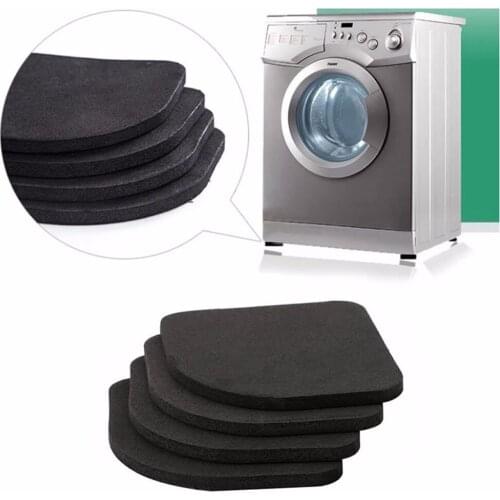 4 pcs Multifunctional Anti Vibration Mat For Refrigerator Washing Machine Pads