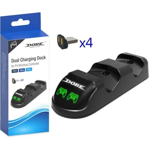 Wireless Handle Dual Charge Base Handle Charger FOR PS4 PS4/SLIM/PRO Handle (TP4-1877)