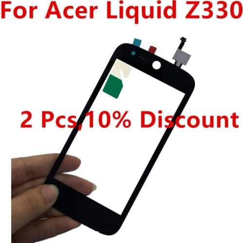 For Acer Liquid Z330 Touch Screen,Phone Panel Digitizer Front Glass Sensor Lens Repartment Parts For Acer Z330 Touchscreen