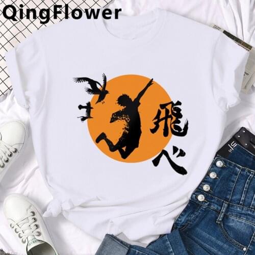Haikyuu Kuroo Bokuto Manga Shoyo Volleyball t shirt t-shirt male streetwear print harajuku kawaii clothes kawaii