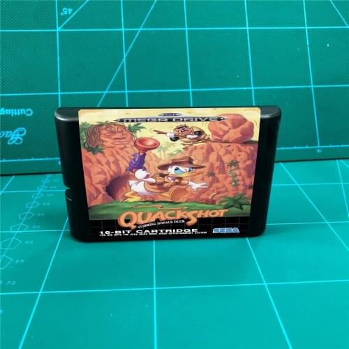 Quack Shot - 16 bit MD Games Cartridge For MegaDrive Genesis console