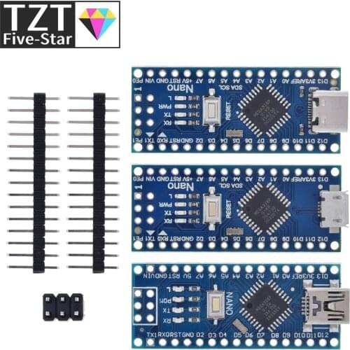 Type-C / Micro USB Nano 3.0 With the bootloader compatible Nano 3.0 controller for arduino CH340 USB driver 16Mhz ATMEGA328P