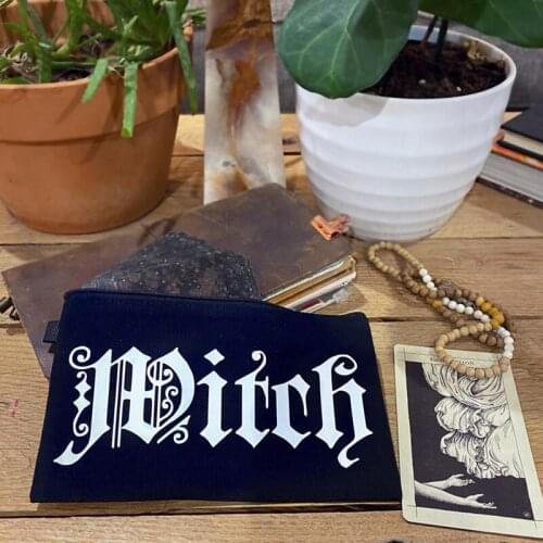 Halloween Magic Witch Makeup Bag wife mom daughter friend sister fiancée wife bride happy Halloween Eve birthday Gift present