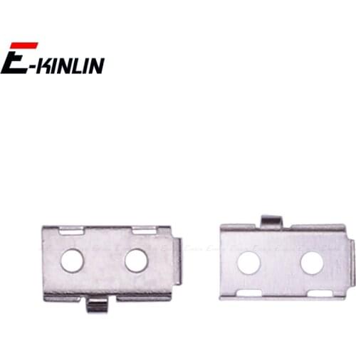 10pcs Touch ID Flex Cable Metal Holder For iPhone 5S SE Home Button Ribbon Connector Bracket Repair Parts