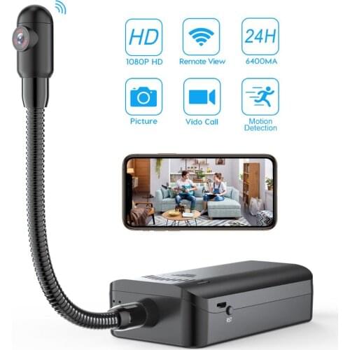 4K WIFI Mini Camera RemoteWireless HD 1080P Video Recorder Micro Camcorder Mini Cam Motion Detection DV Cameras With Battery