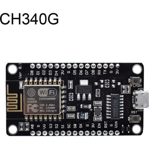 Wireless module NodeMcu v3 CH340 Lua WIFI Internet of Things development board ESP8266 with pcb Antenna and usb port for Arduino