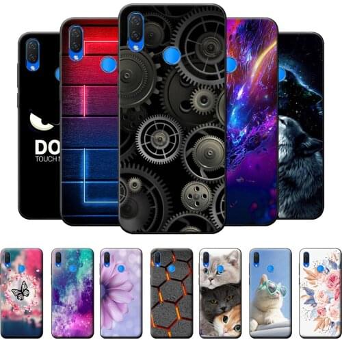 Nova 3 Case For Huawei Nova 3 Case Back Cover For Huawei Nova 3 Soft Phone Case For Huawei Nova 3 Luxury TPU Silicone Bumper 6.3